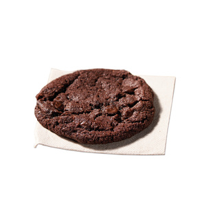 Chocolate cookie with milk